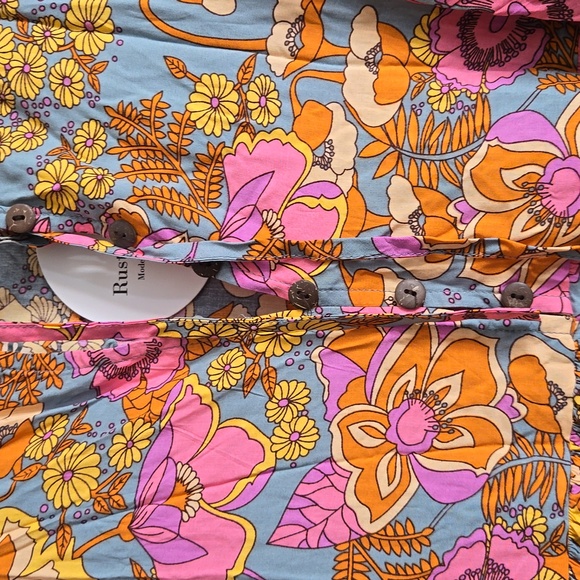 2 for 25 sale. Rusttydustty top 100%viscose New with tag - Picture 2 of 5